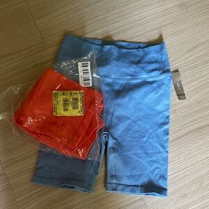 J. Crew Blue and Orange Athletic Shorts